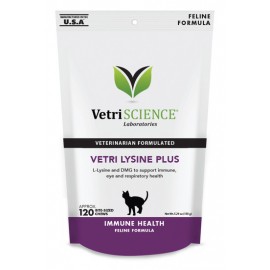 Vetri science Lysine Plus 貓用免疫系統營養補充小食120粒裝