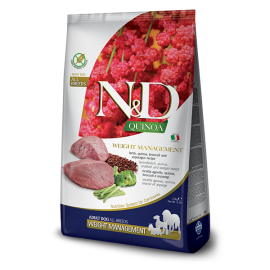 Farmina N&D Quinoa Functional Canine - Weight Management Lamb 藜麥功能天然狗糧 – 羊肉體控 2.5kg