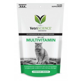 Vetri Multivitamin Feline貓隻多種維生素咀嚼肉粒30粒