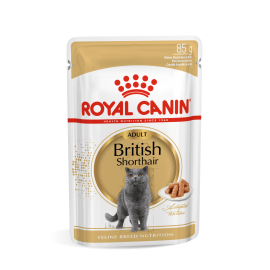 RC British Shorthair (Gravy)英國短毛貓成貓專用肉湯包85g*12包