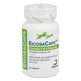 Dechra EicosaCaps Omega3&6魚油營養膠囊(適合於貓狗<40磅食用)每合60粒