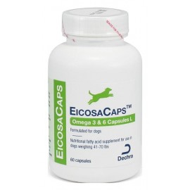 Dechra EicosaCaps Omega3&6魚油營養膠囊(41-70磅)犬用60粒