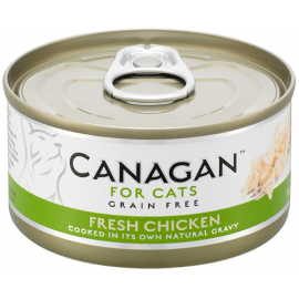 Canagan Fresh Chicken For Cats 貓咪主食罐-鮮雞肉75g x 12罐