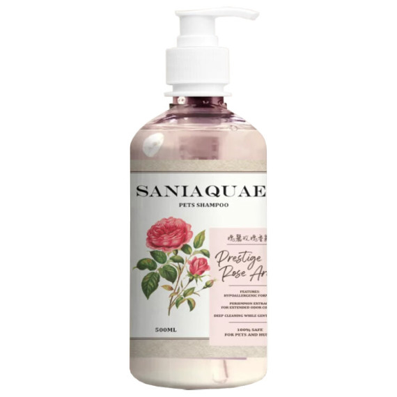 Saniaquae瑰麗玫瑰洗毛水500ml