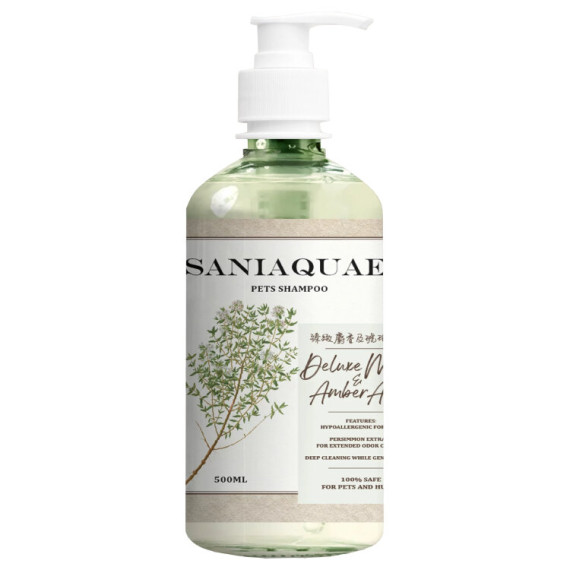 Saniaquae臻緻麝香與琥珀子洗毛水500ml