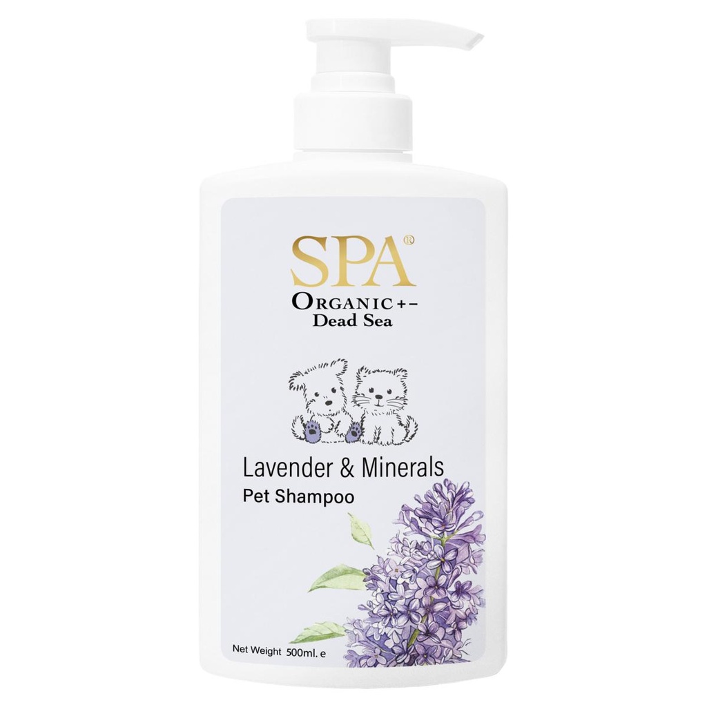 SPA Lavender&Minerals PetShampoo薰衣草&死海鹽潔毛啫喱 500ml