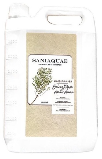 [SAQ11] Saniaquae臻緻麝香與琥珀子洗毛水4L