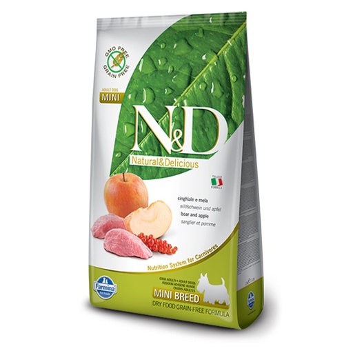 [000111] Canine N&D Boar&Apple Adult成犬-豬肉蘋果2.5kg