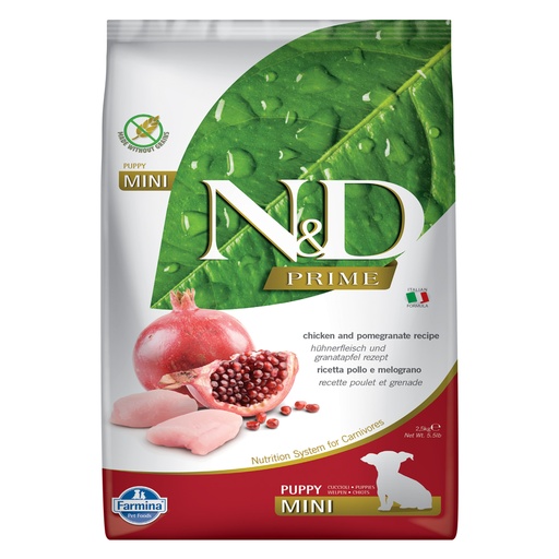 [8010276020031] Canine N&D Chicken&Pomegranate puppy幼犬雞肉石榴2.5kg
