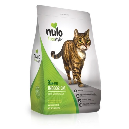 [61ID05] Nulo Cat Indoor FreeStyle Duck+Lent.(鴨/扁豆)5lb