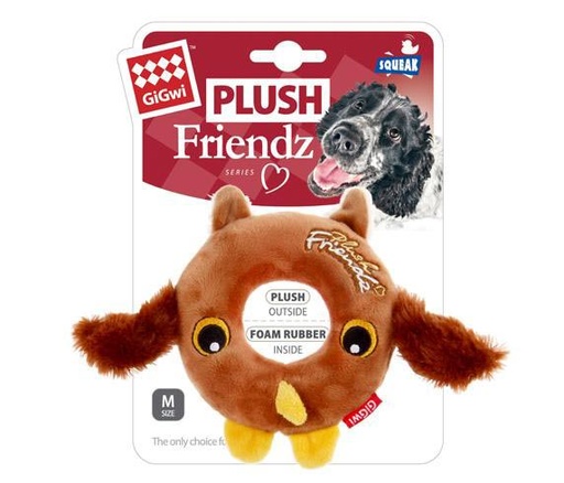 [6240] Plush Friendz中小型犬系列 冬甩貓頭鷹