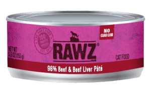 [RZCB156] RAWZ Beef&Liver Cat Can 牛&肝155g