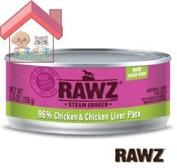 [RZCC156] RAWZ Chick&Liver Cat Can 雞&肝155g