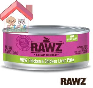 [RZCC156] RAWZ Chick&Liver Cat Can 雞&肝155g