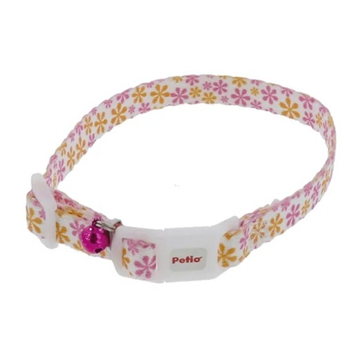 [002463] Petio 花色粉色貓頸圈