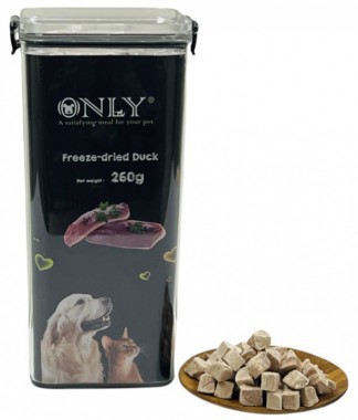 [002500] Only 凍乾脫水鴨肉粒260g