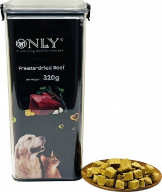[002501] Only 凍乾脫水牛肉粒320g