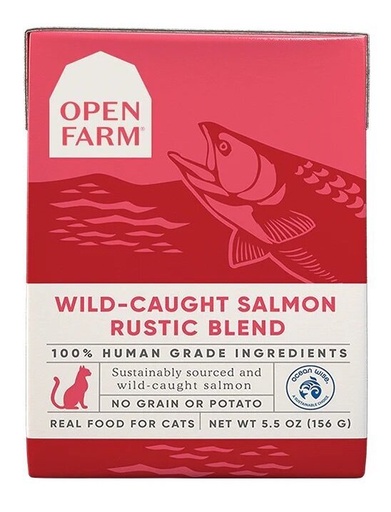 [OFC-BL-WS] Open Farm-貓 野生三文魚燉肉配方5.5oz