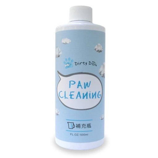 [GRDTCAFWRF500] Dirty Dog 趴趴走泡沬潔足樂 狗用(補充包500 ml)