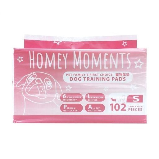 [TAHMNA102SZZ] Homey Moment 寵物尿墊 33x45cm (S-102片)