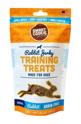 [FSCRJT] Smart Cookie Rabbit Jerky 兔肉系列 純兔肉訓練小食(貓狗) 85g