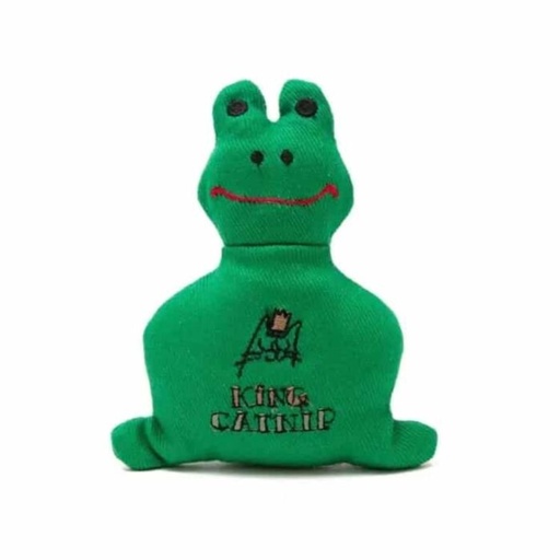 [KC1011] King Catnip Frog 貓薄荷玩具-青蛙 12cm