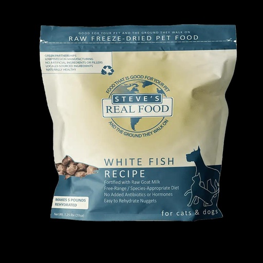 [SFDWF20] Steve's WhiteFish Nuggets 白魚配方 20oz