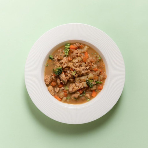 [002754] Pure Meats 義式白醬嫩雞佐時蔬貓狗鮮食包150g