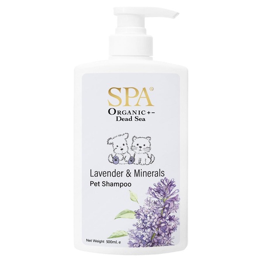[P010] SPA Lavender&Minerals PetShampoo薰衣草&死海鹽潔毛啫喱 500ml